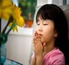 Girl Praying